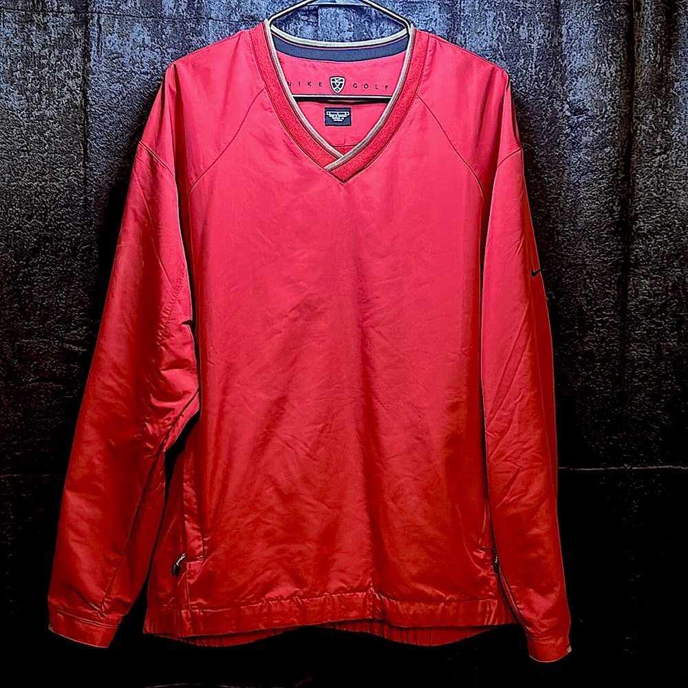 Nike golf size large windbreaker pullover